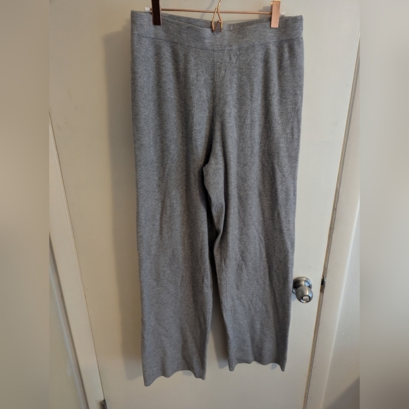 Marla Wynne Layers Womens Pants Gray Lounge Pull On Size Large Comfort - Picture 1 of 4